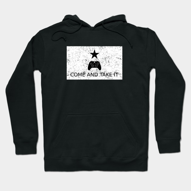 Texas Come and Take it Game Controller Hoodie by erock